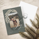 Recherche de wreath photo card holiday cards Couronne de noël