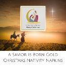 Search for christmas nativity napkins Star