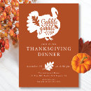 Search for turkey dinner invitations Modern