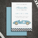 Recherche de voitures de course invitations Voiture vintage