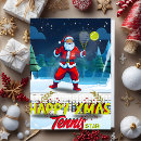 Search for tennis christmas cards Retro