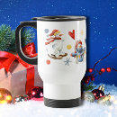 Search for snowman travel mugs Festive