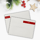 Search for ho ho ho return address labels Red