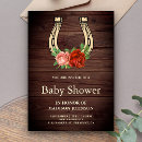 Search for rustic country baby shower invitations Cowboy