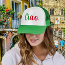 Recherche de salutations casquettes Ciao