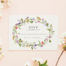 Search for garden wedding rsvp cards Floral