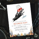 Search for wine halloween invitations Halloween cocktail party