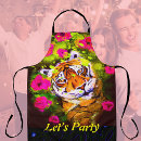 Search for tiger print aprons Kitchen