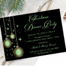 Search for ornament christmas invitations Black