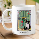 Search for vintage cat painting mugs Funny cats