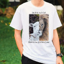 Search for lion and lamb tshirts God
