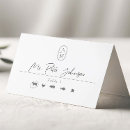 Search for black place cards Chic