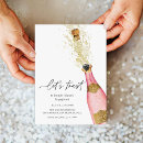 Recherche de pink champagne invitations Bride