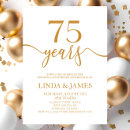 Recherche de soixante quinze ans invitations Chic