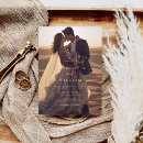 Search for overlay wedding invitations Black and white