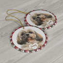 Search for dog pet memorial ornaments Plaid
