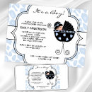 Search for ethnic baby boy shower invitations Blue