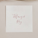 Recherche de roses romantiques serviettes Bride