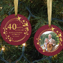 Search for ruby ornaments 40 years of marriage