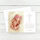Recherche de baby baptism thank you cards Baptême