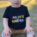 Search for party animal baby shirts Wild one