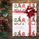Search for gnomes wrapping paper Scandinavian