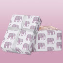 Search for pink elephant wrapping paper Safari