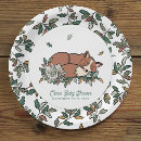 Search for storybook paper plates Fox