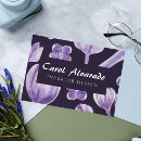 Search for lilac business cards Flower