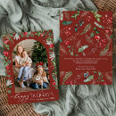 Search for burgundy holiday cards 1 photo