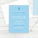 Search for modern first communion invitations Boy