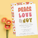 Search for joy love invitations Typography
