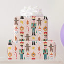Search for christmas cookie wrapping paper Santa