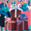 Search for plain red wrapping paper Burgundy