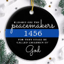 Search for police badge ornaments Cop