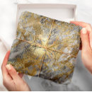 Search for gold and silver wrapping paper Metallic