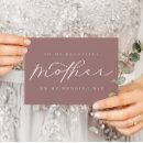 Search for my bride cards To my mother