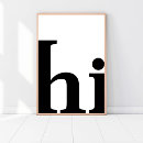 Search for black and white posters Chic