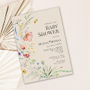 Recherche de hippie baby shower invitations Jardin bohème naturel fleurs