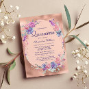 Search for navy blue quinceanera invitations Elegant chic