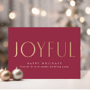 Search for professional christmas cards Red and gold