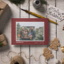 Search for family christmas invitations Red and white