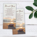 Search for beach funeral thank you cards Elegant