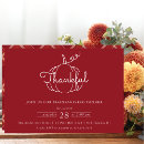 Search for modern thanksgiving invitations Elegant