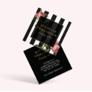 Recherche de rayure florale cartes visite Vintage
