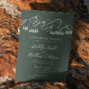 Search for dark green invitations Pine tree