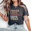 Search for peace love tshirts Motivational