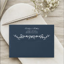 Search for navy blue wedding envelopes Calligraphy