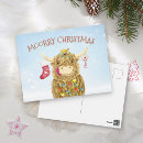 Recherche de cow christmas cards Grange