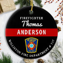 Search for fire and red ornaments Thin red line